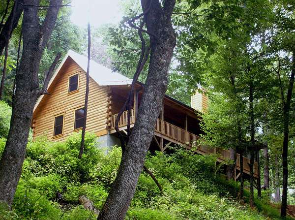 asheville secluded cabin rentals